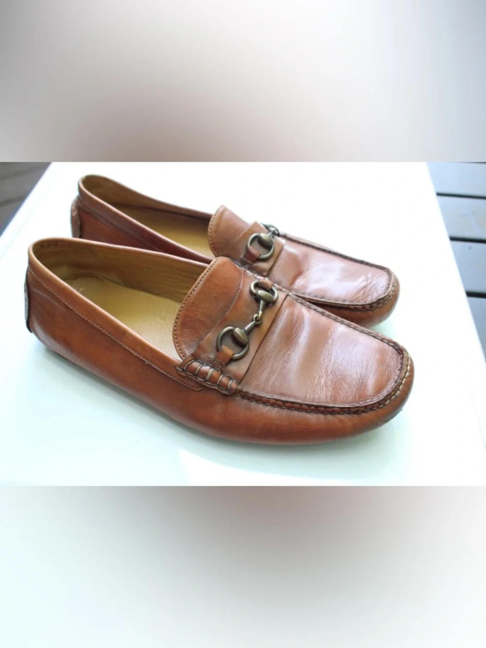 Cole Haan men’s horse bit loafers